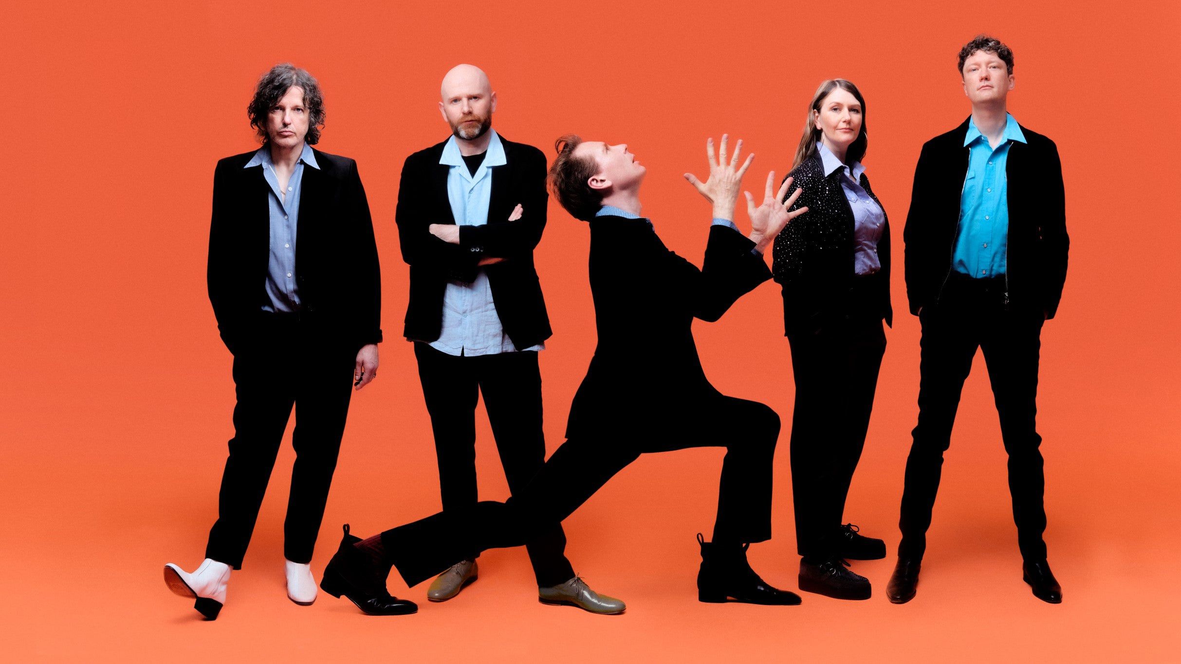 Franz Ferdinand performing live on stage during their 2026 tour