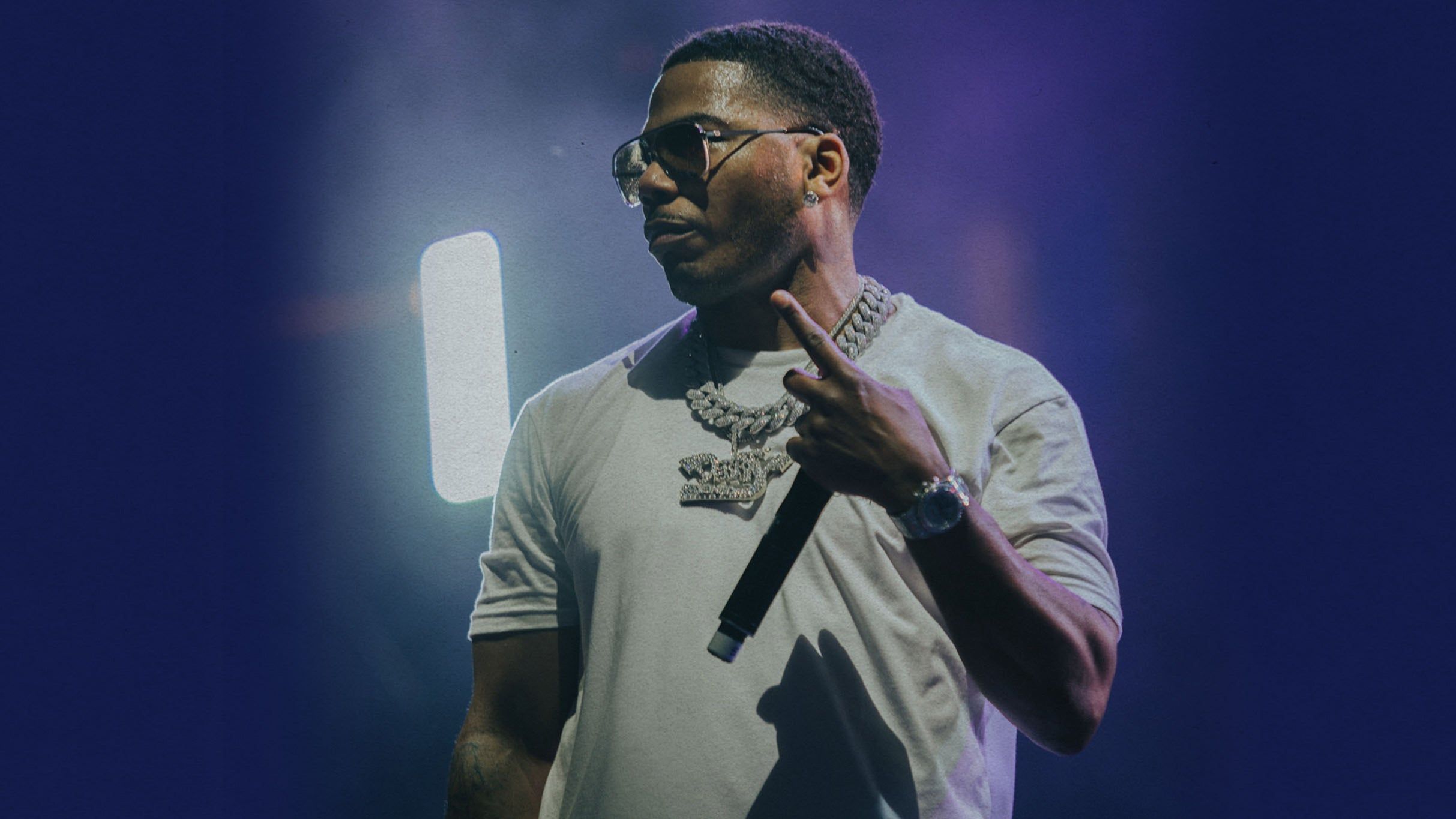 Nelly performing live; he headlines Dial Up Festival 2026
