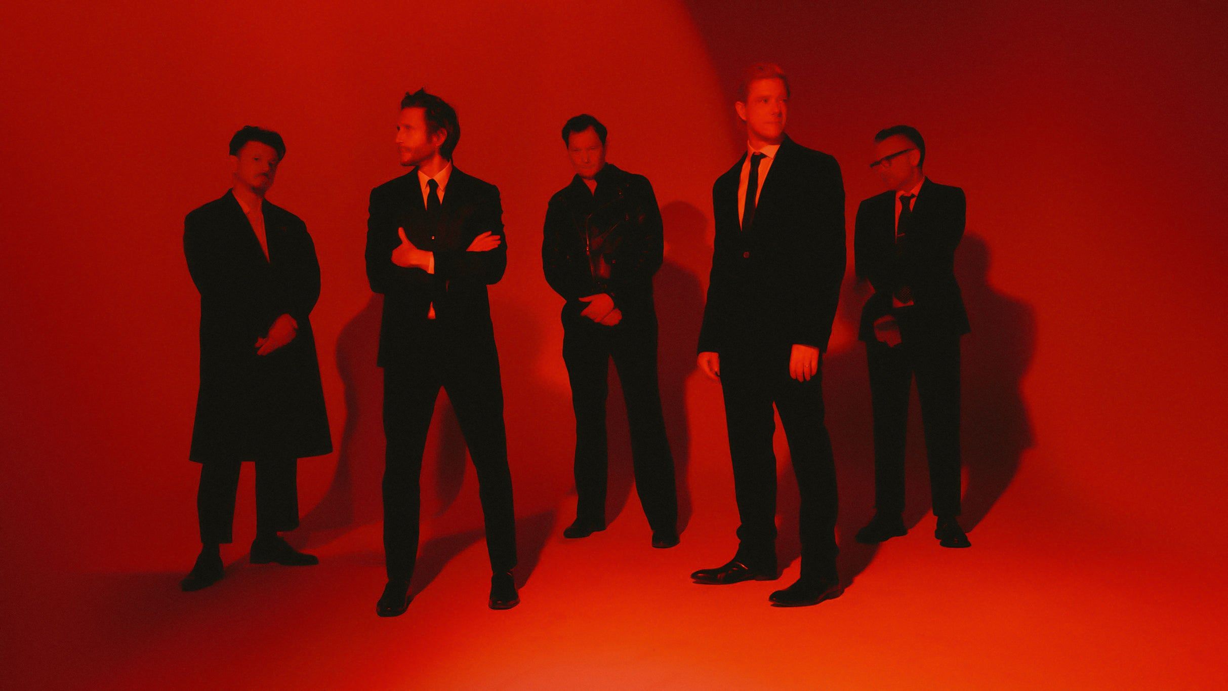 Interpol performing live on stage during their 2026 tour
