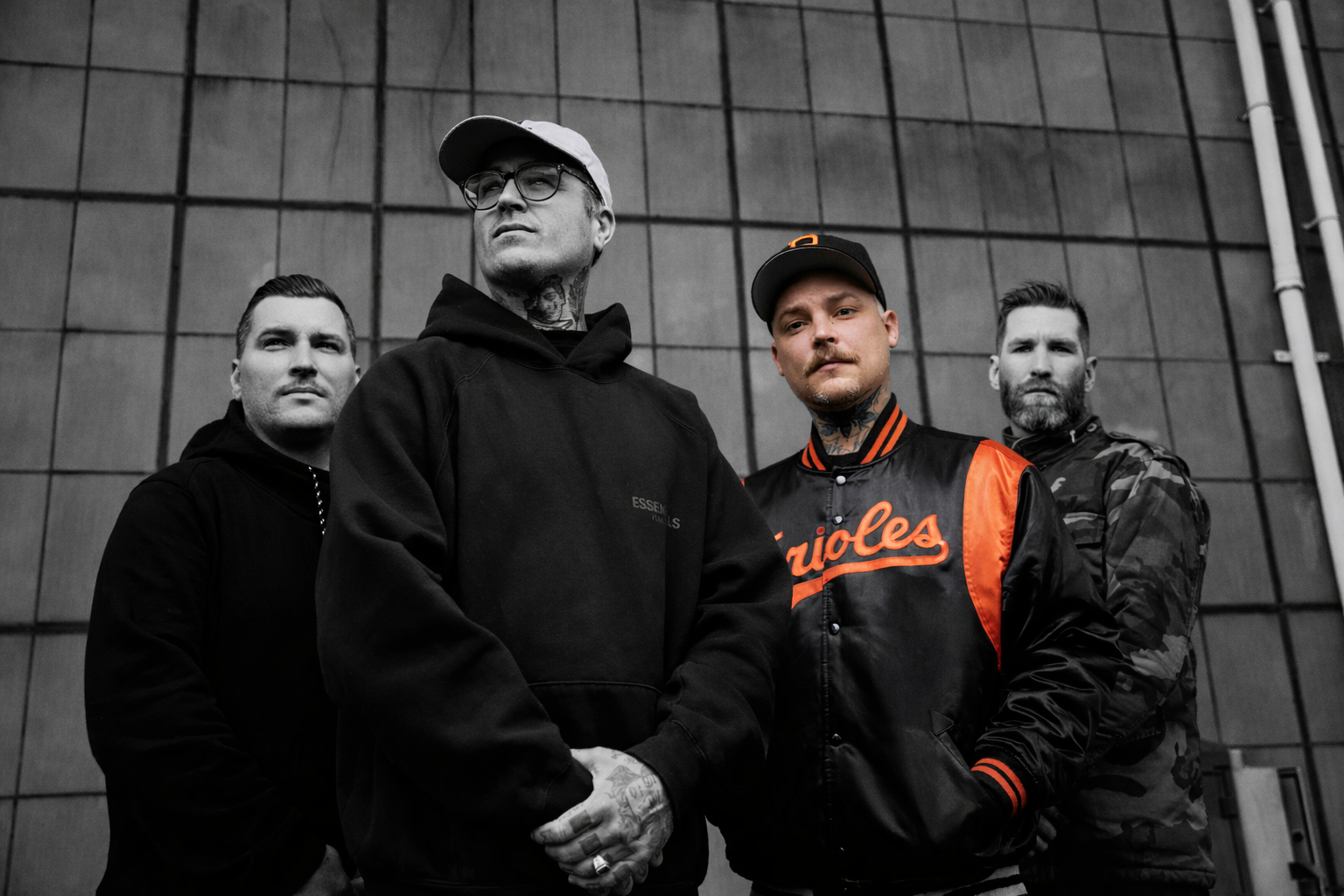 The Amity Affliction band photo including Ahren Stringer