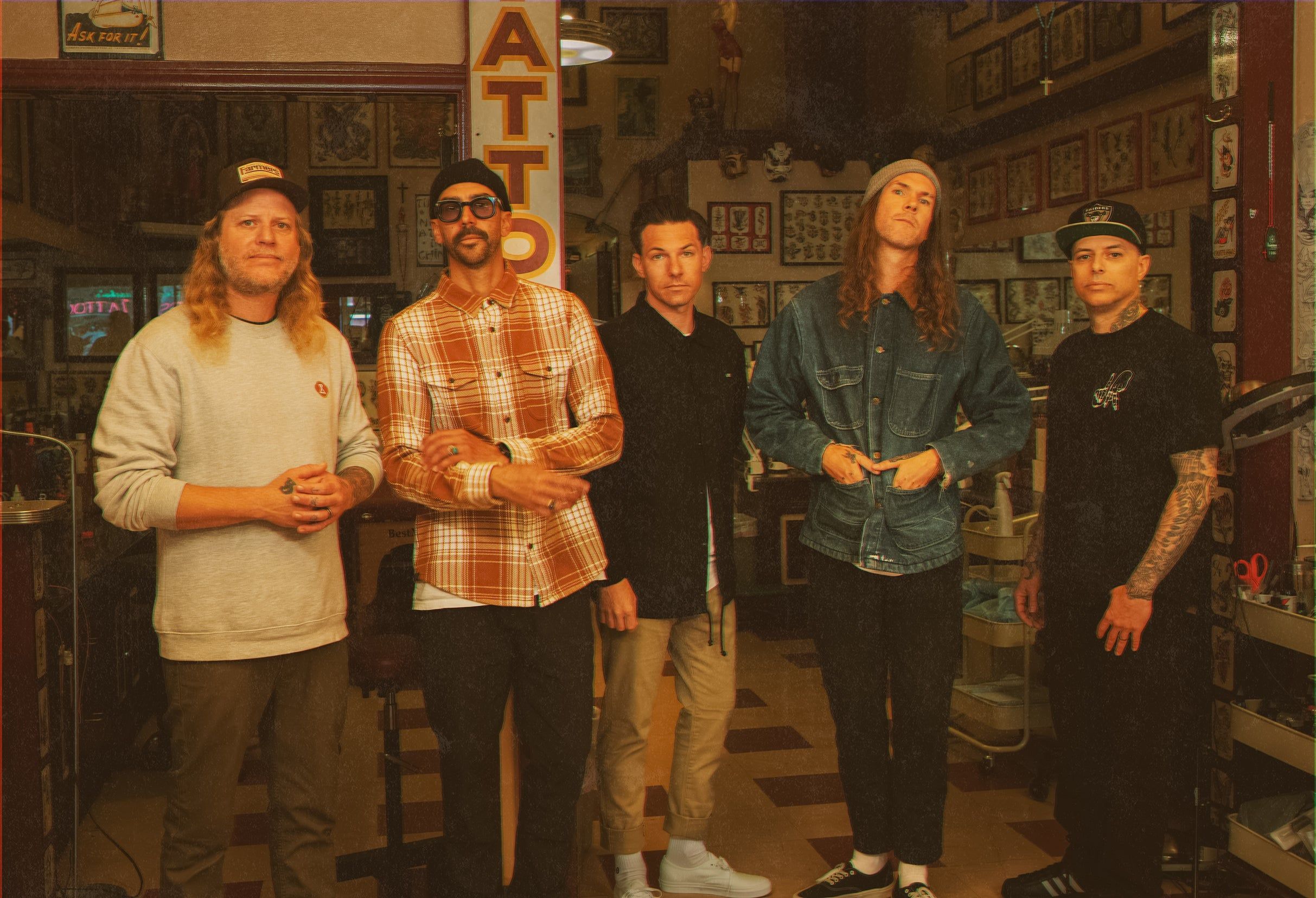 Dirty Heads performing live on stage