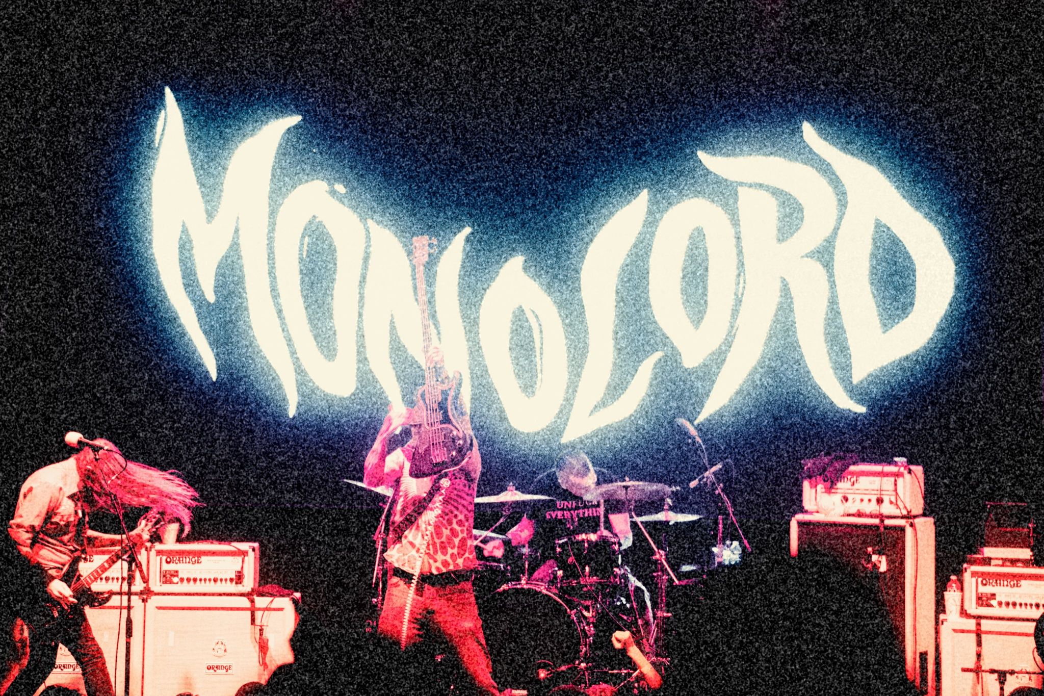 Monolord performing at The Regent Theater in Los Angeles
