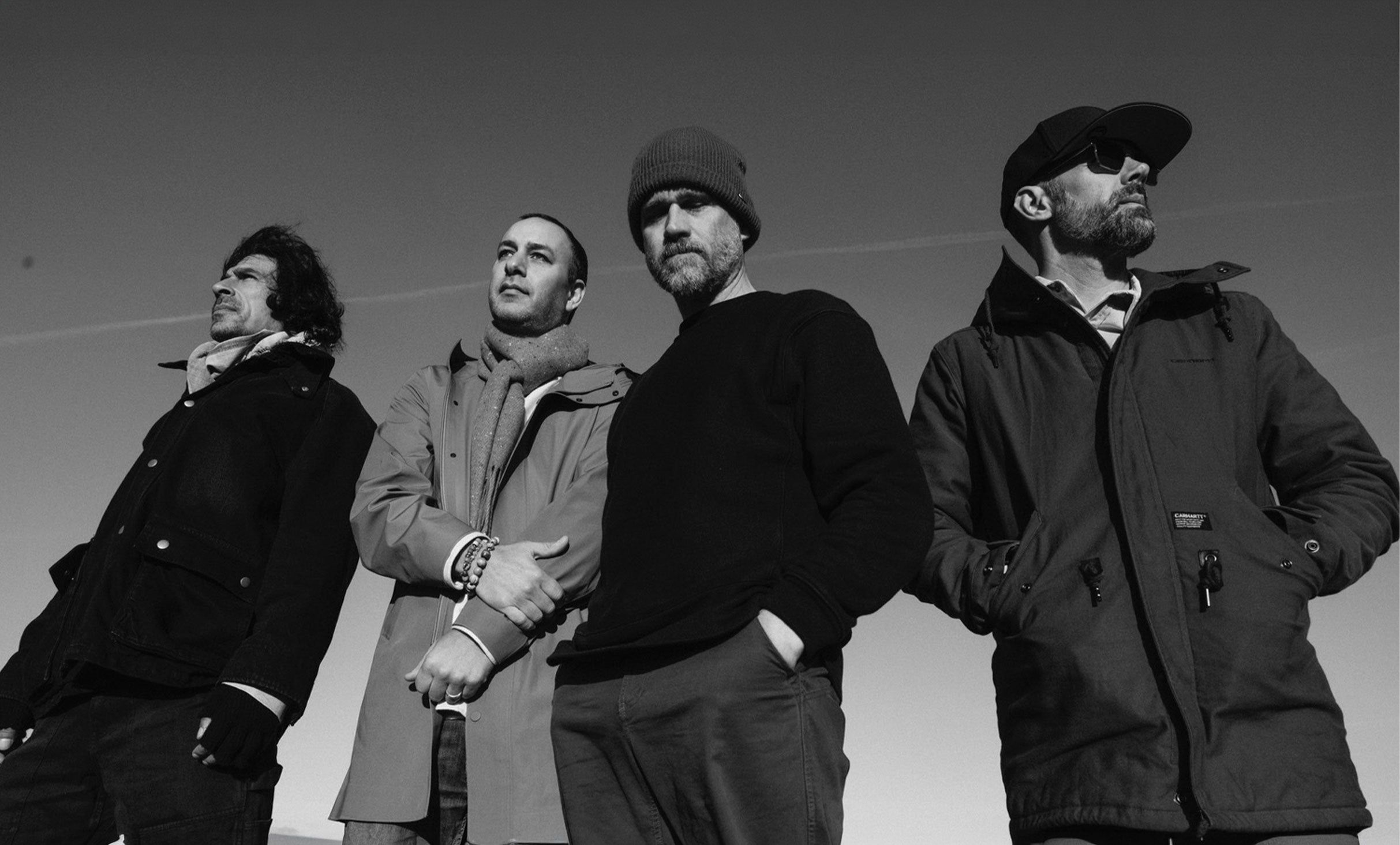 Brand New performing live on stage during their 2025 reunion tour