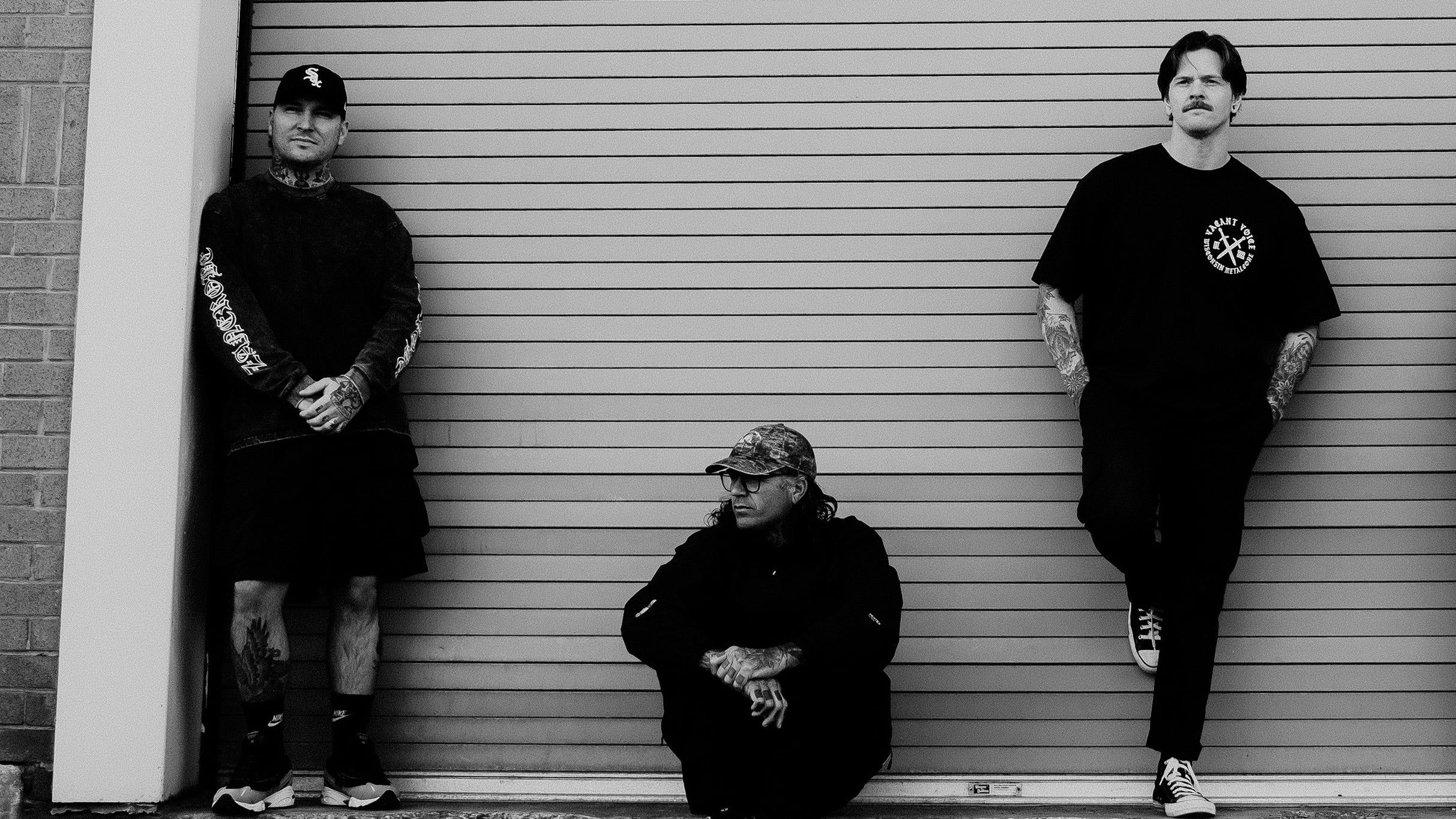 The Amity Affliction performing live on stage during their 2026 U.S. tour