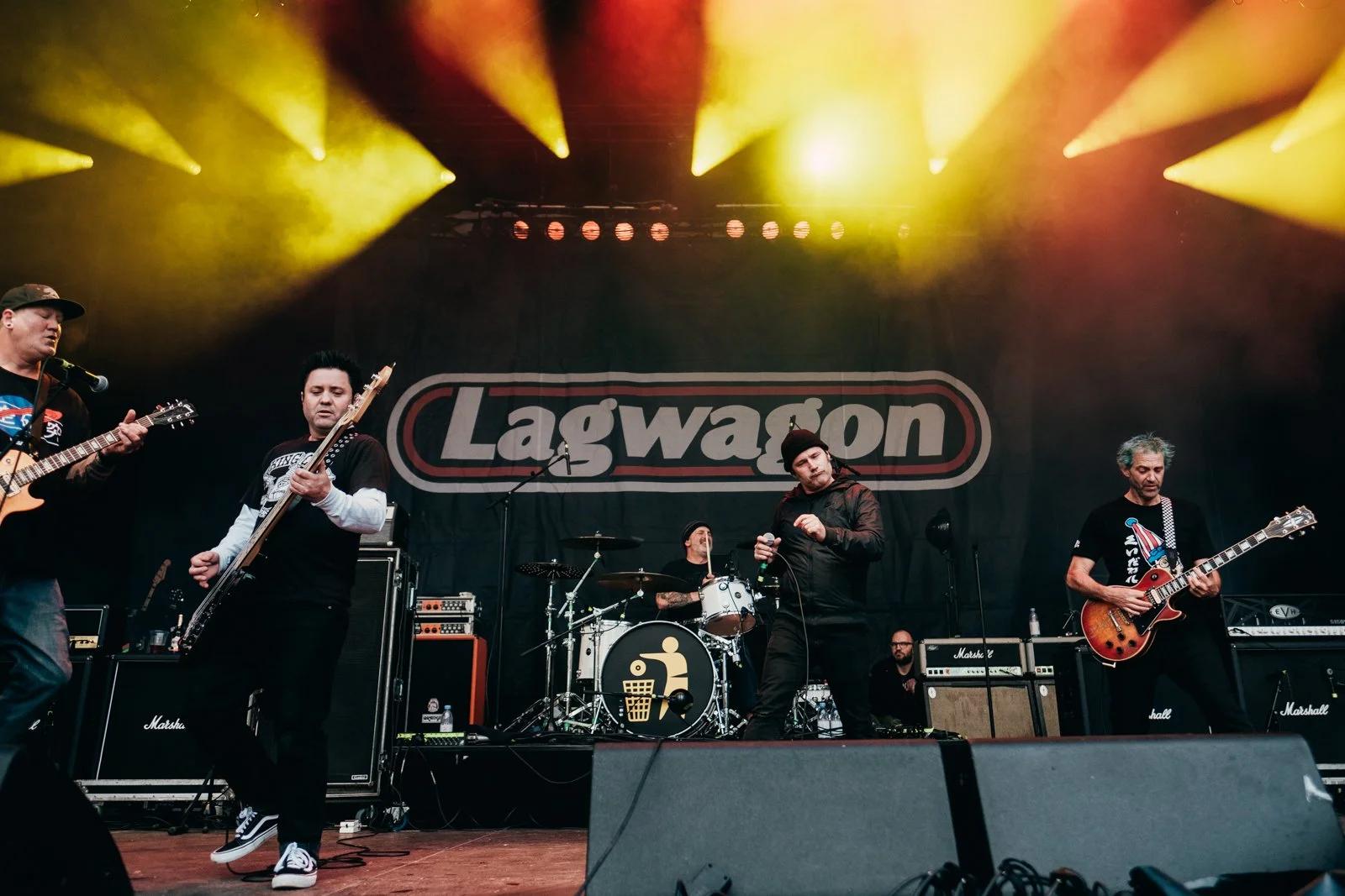The Bouncing Souls performing live, headliners of The Fest 24 in Gainesville FL