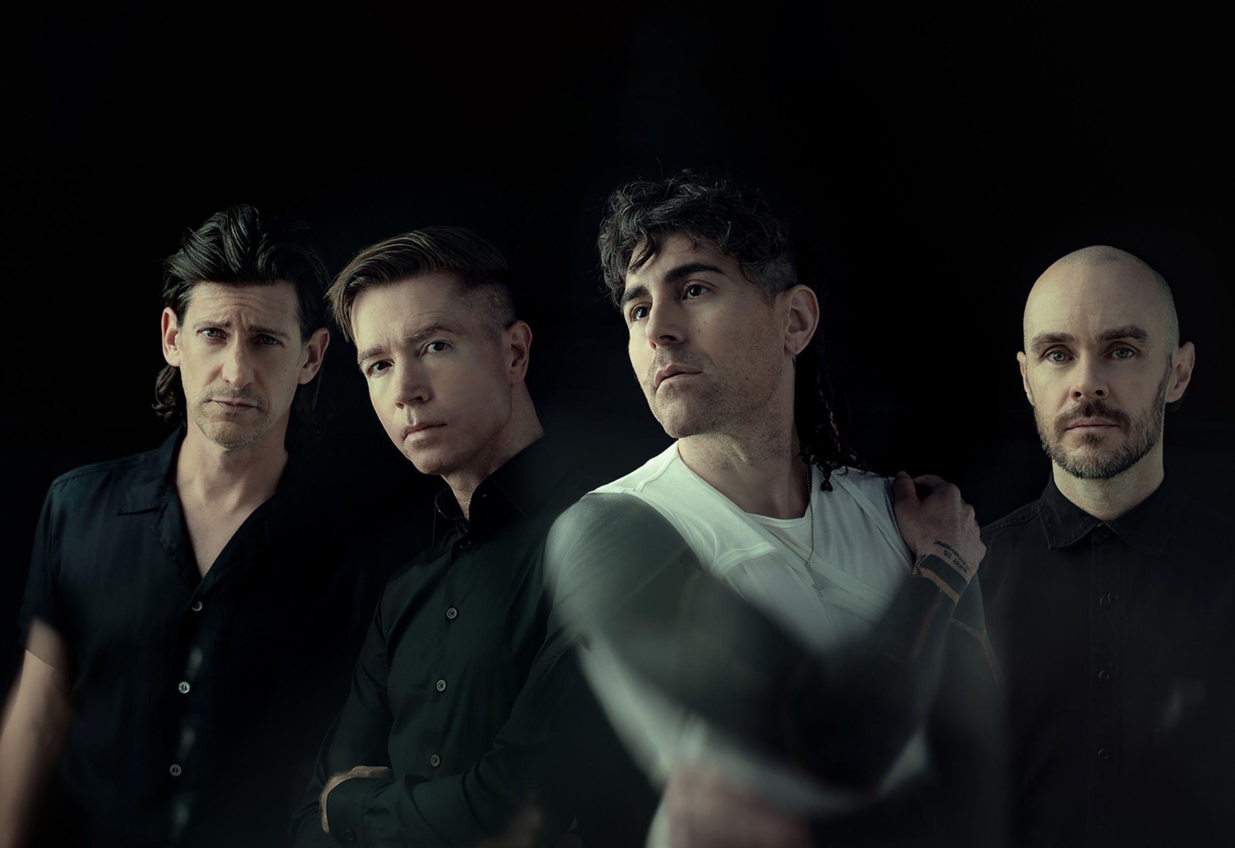 AFI performing live on stage during their Silver Bleeds the Black Sun tour