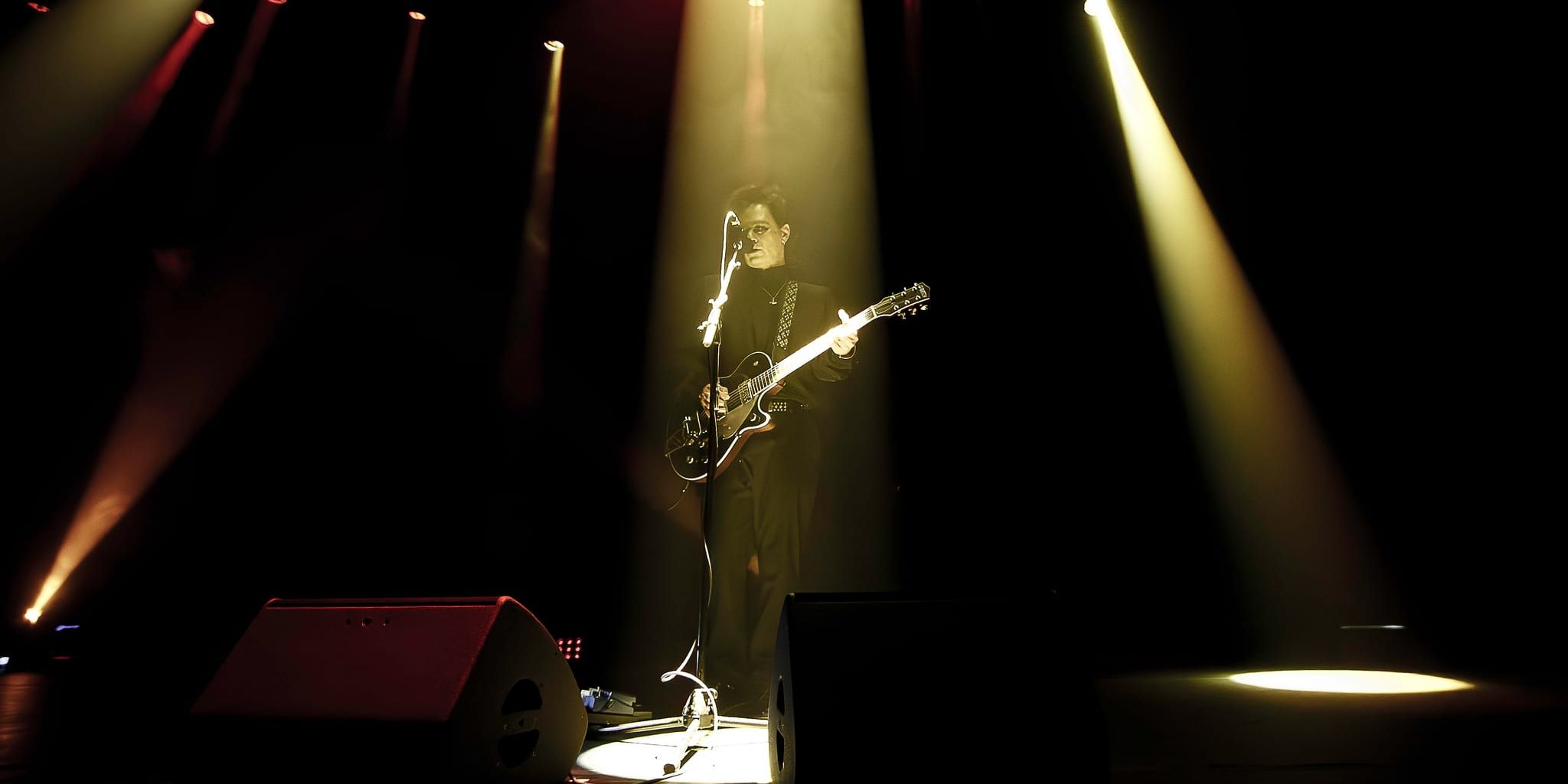 Volkan Caner of She Past Away performing at The Novo in Los Angeles, February 2026. Photo by Nucorejess.