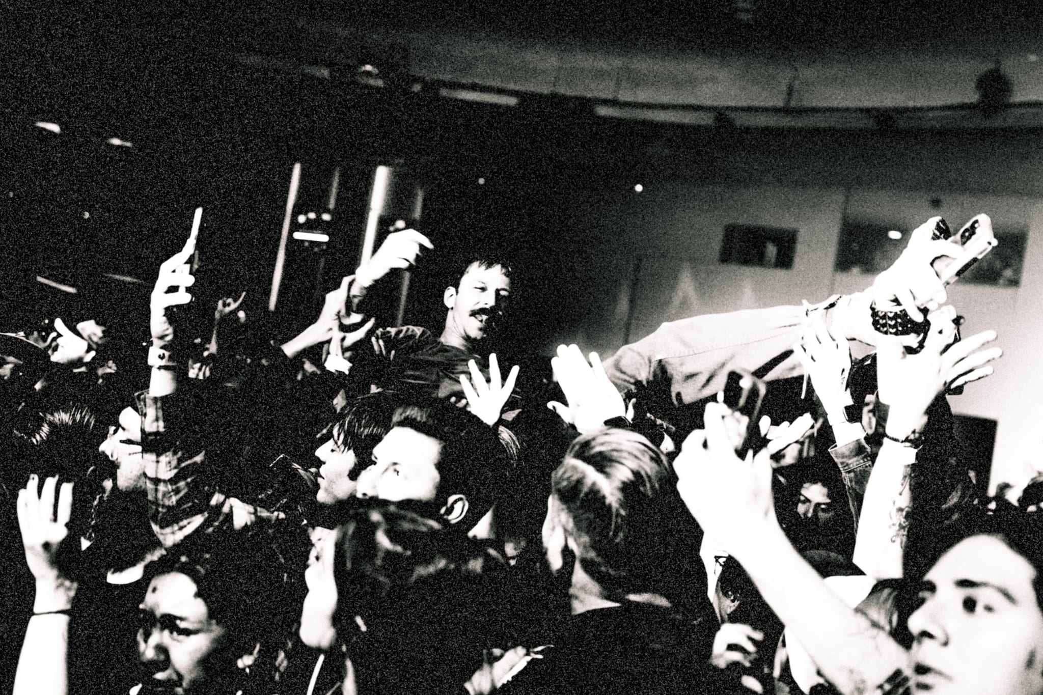 Touche Amore delivering an emotional performance at Hollywood Palladium with Glassjaw, Saetia, and Incendiary