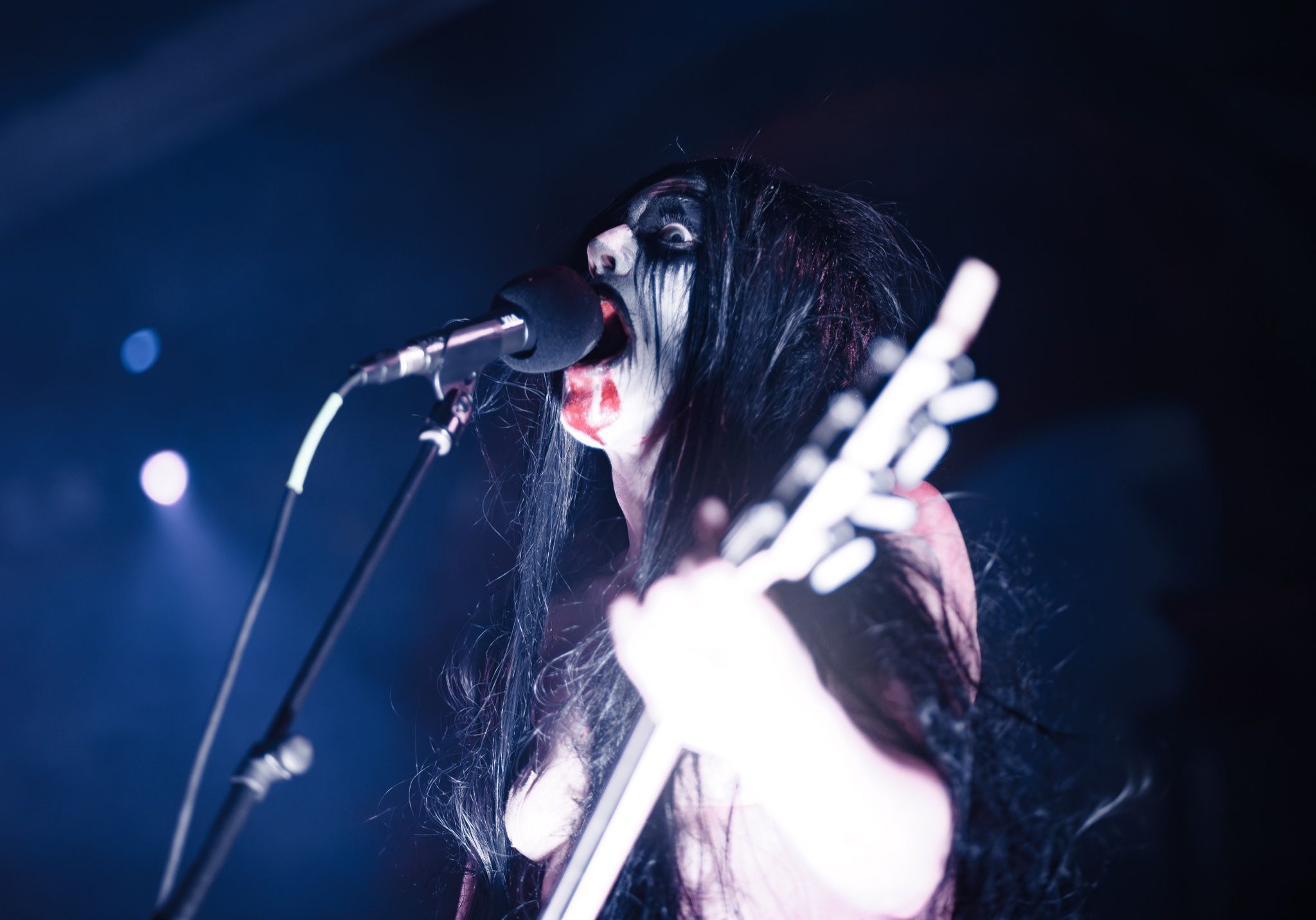 Witch Club Satan performing at the Lodge Room in Los Angeles