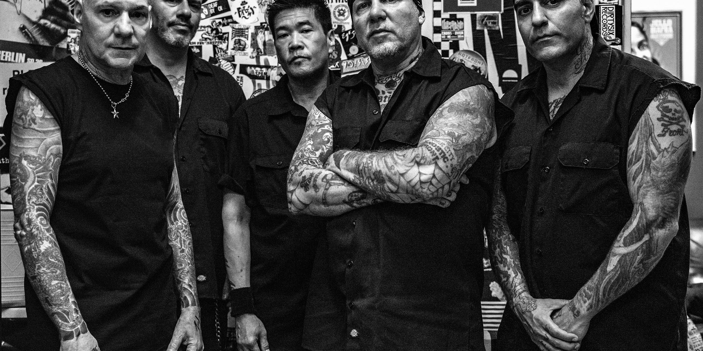 Agnostic Front performing live on stage
