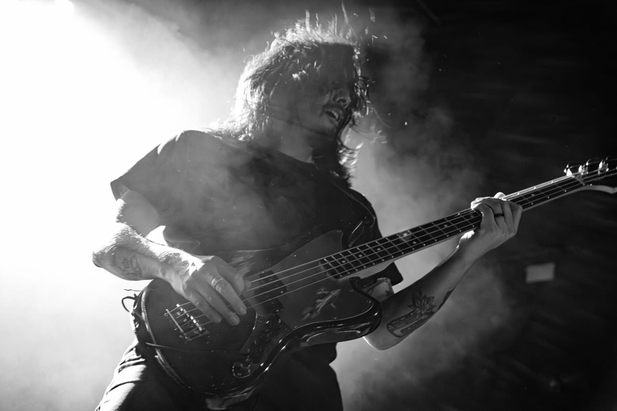 Badflower performing at The Fonda Theatre in Los Angeles, March 7, 2026. Photo by Malika M.