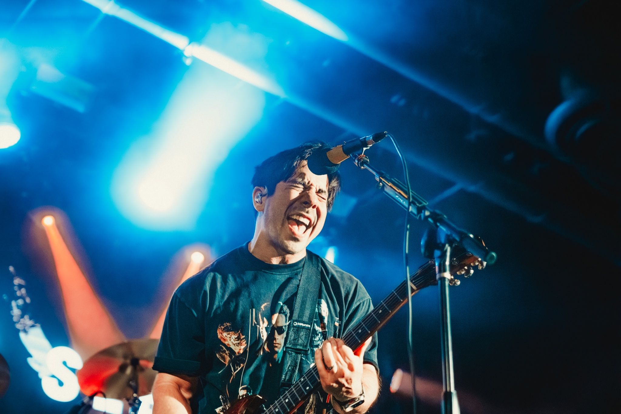 Ben Jorgensen of Armor For Sleep performing at 24 Oxford in Las Vegas