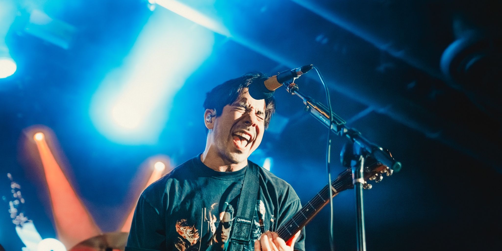 Ben Jorgensen of Armor For Sleep performing at 24 Oxford in Las Vegas