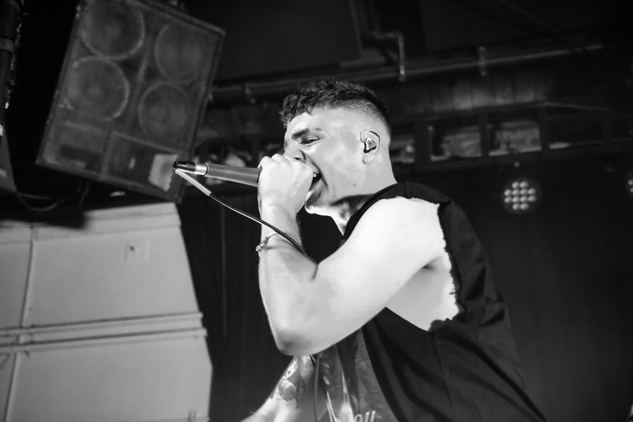Alpha Wolf performing at Glass House on the Let It Rip USA Tour