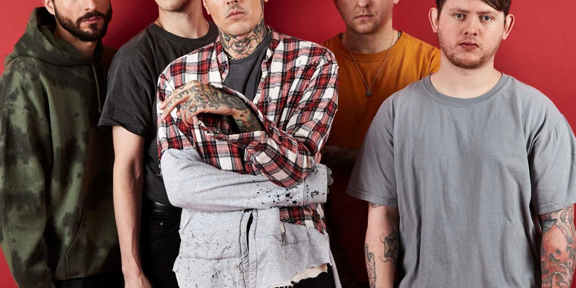 Bring Me The Horizon performing live on stage during their 2026 tour