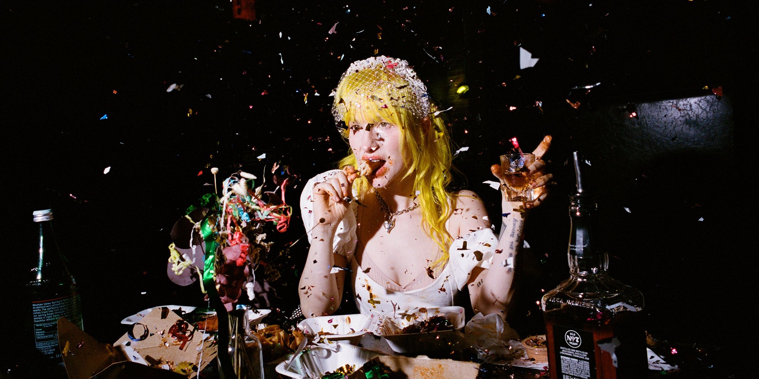 Hayley Williams performing live on her Ego Death at a Bachelorette Party solo tour in 2026