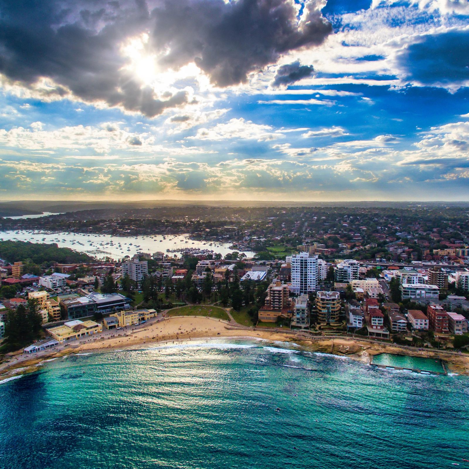 Cronulla Aerial Panorama