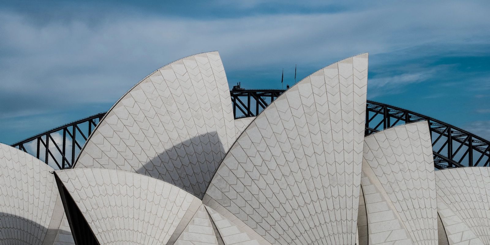 Sydney Opera House Blue Sky