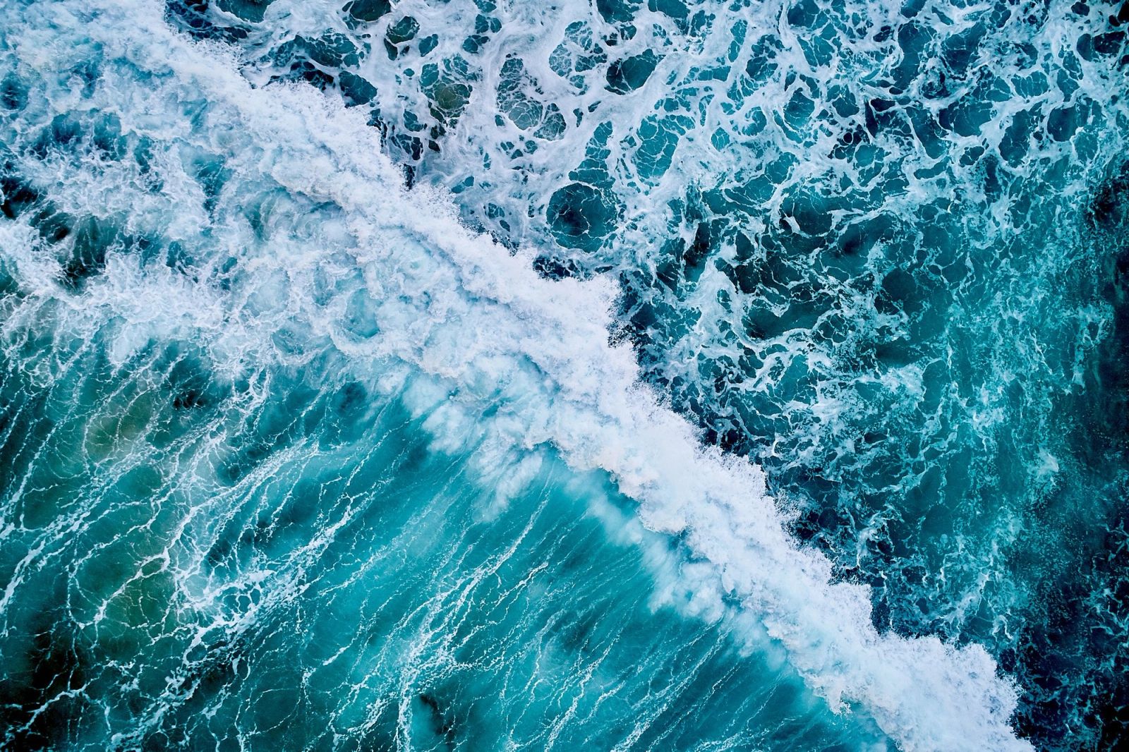 Abstract Tamarama Blue Wave