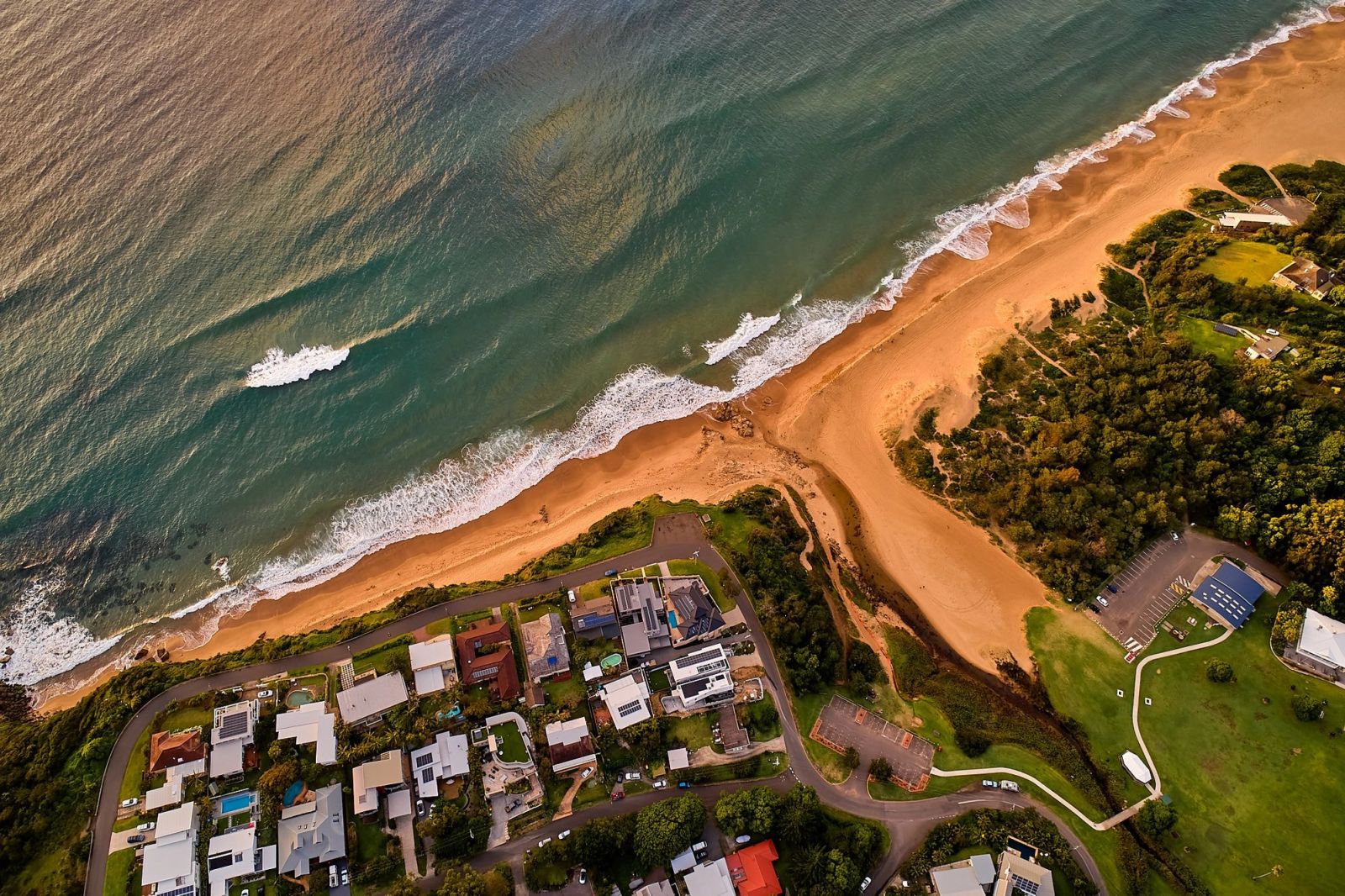 Stanwell Park Coastline Aerial