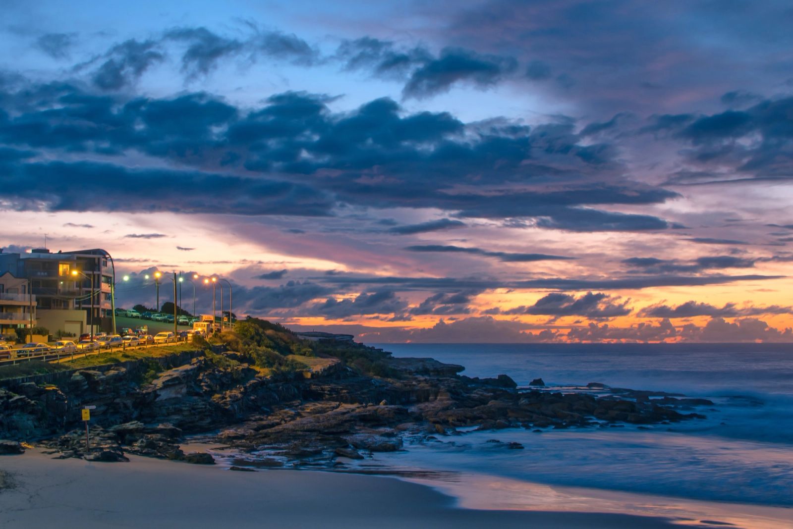 Cloudy Beach Dawn