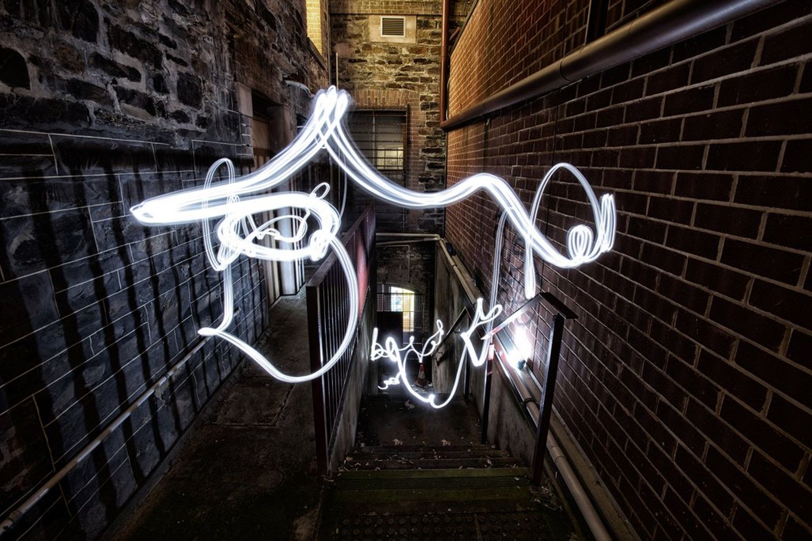 Alleyway LightPainting