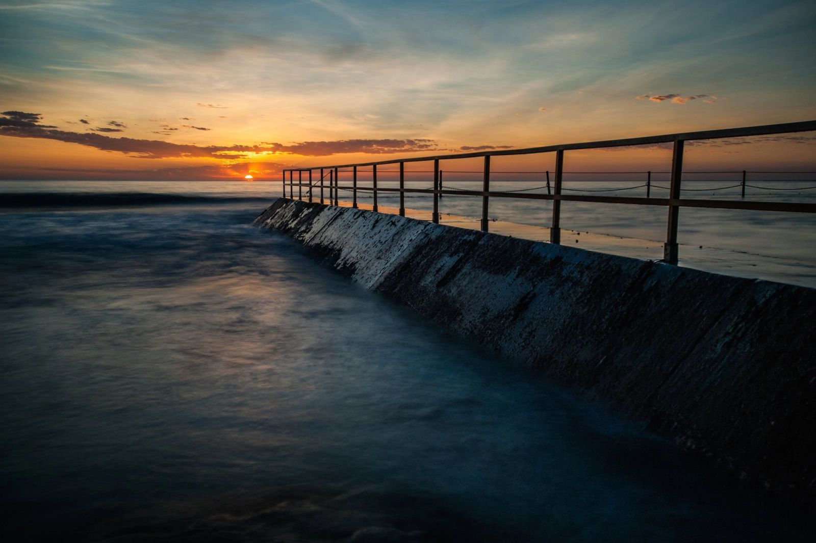 Cronulla Ocean Pool Sunset