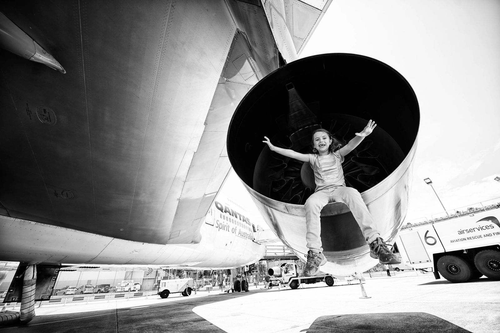 GG in a Plane Engine