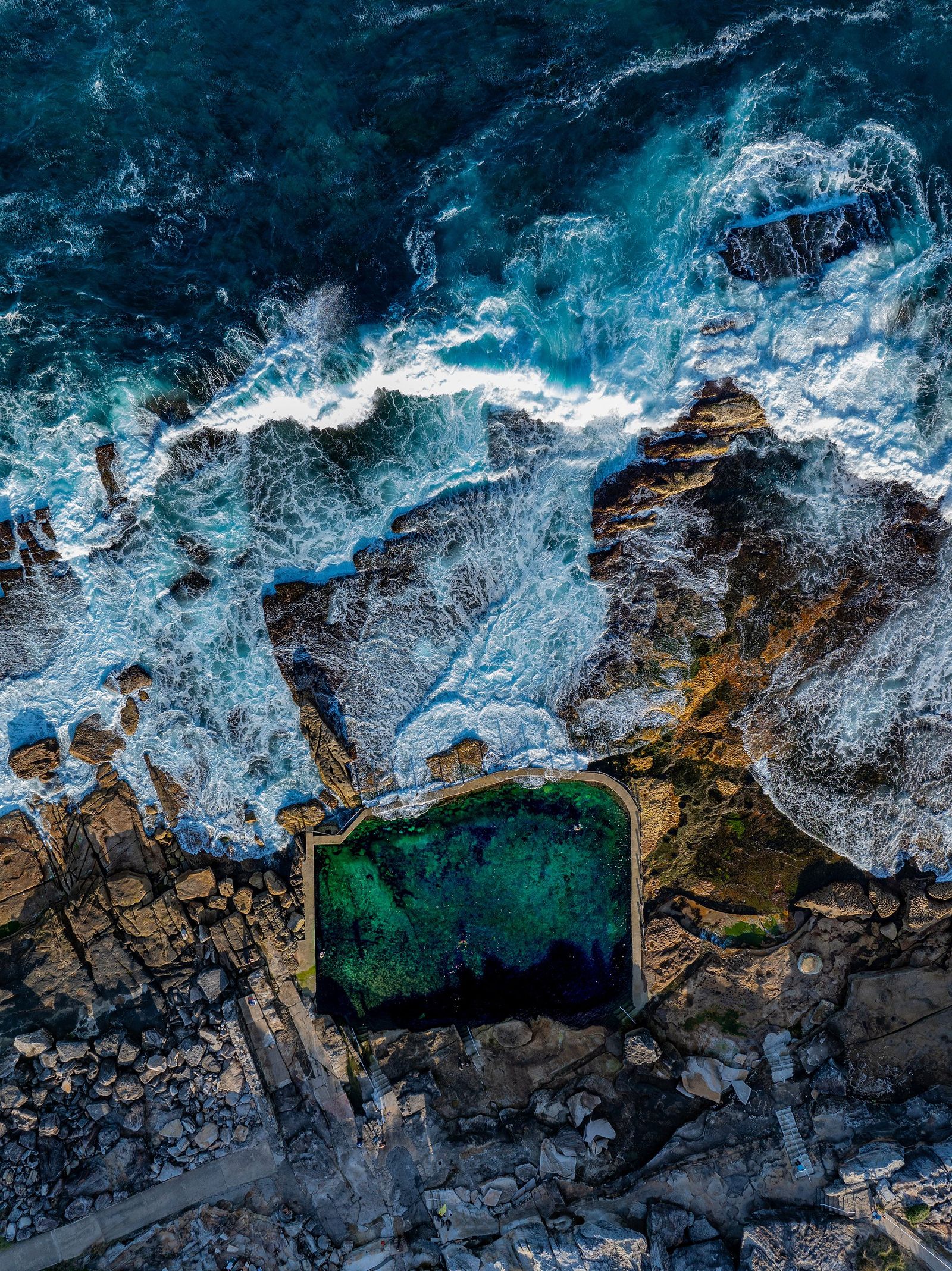 Maroubra Mahon Pool Aerial