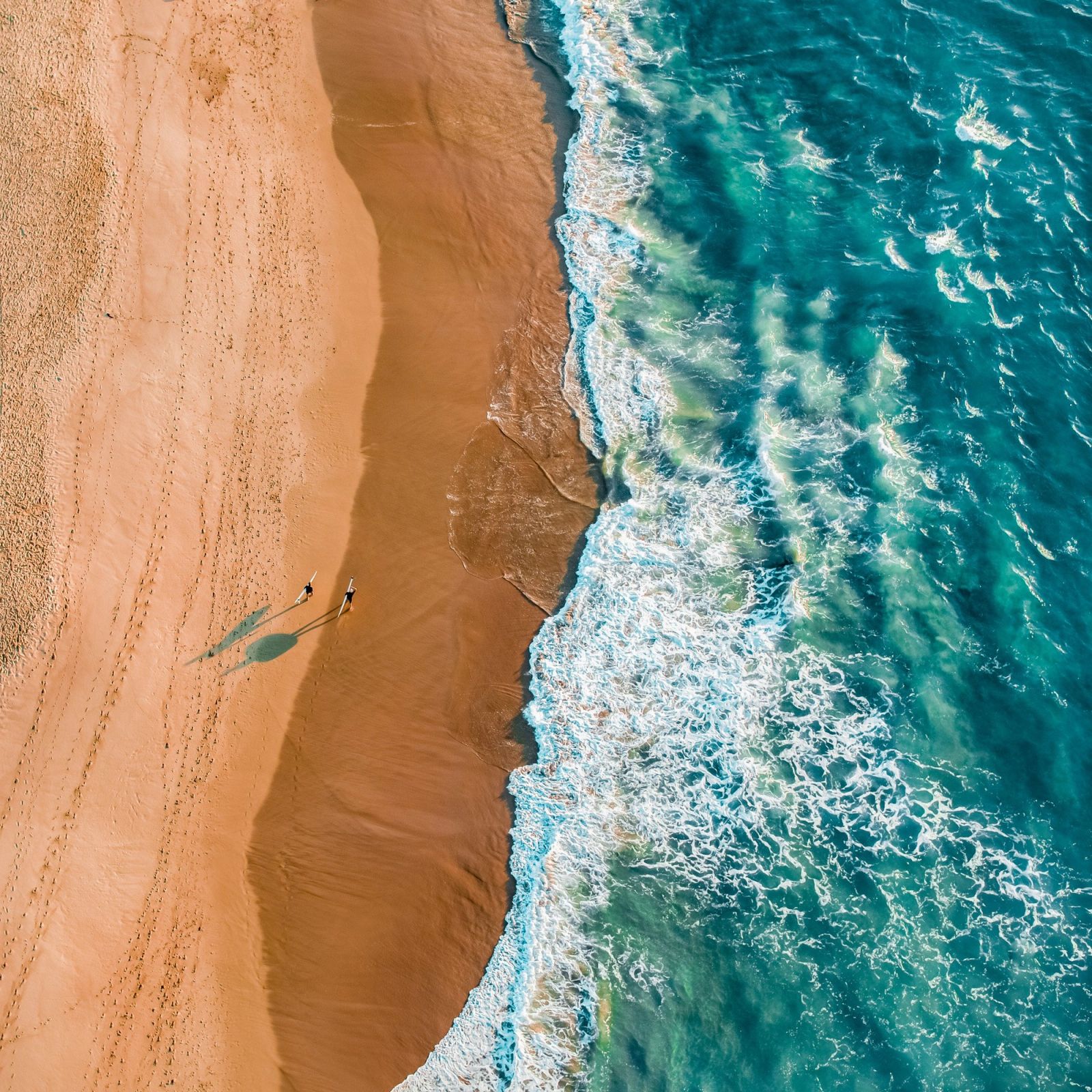 Wanda Beach Surfers Aerial