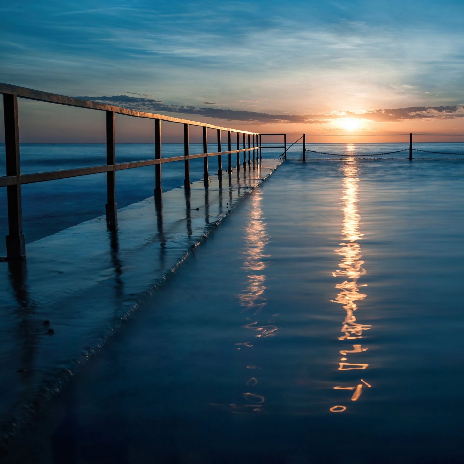 Ocean Baths Jetty Sunrise