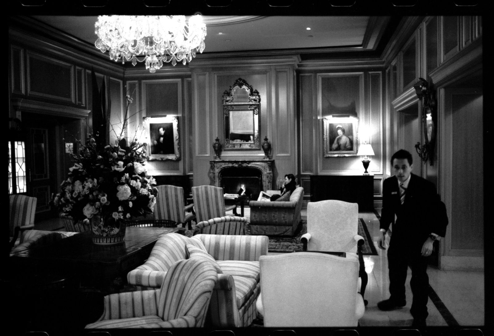 Caught in the Foyer