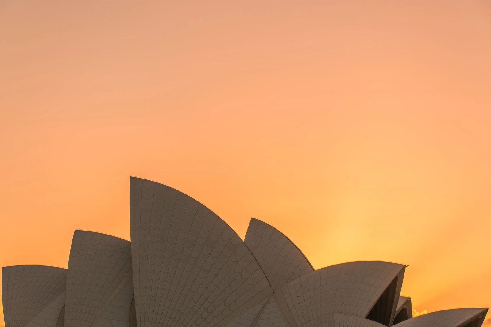 Sydney Opera House Orange 01