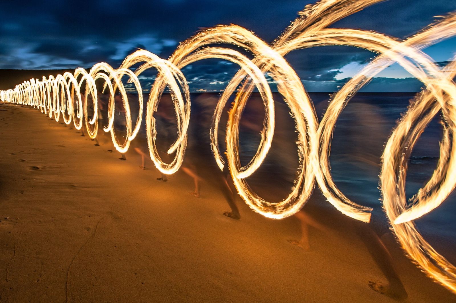 Lightpainting Light Coil