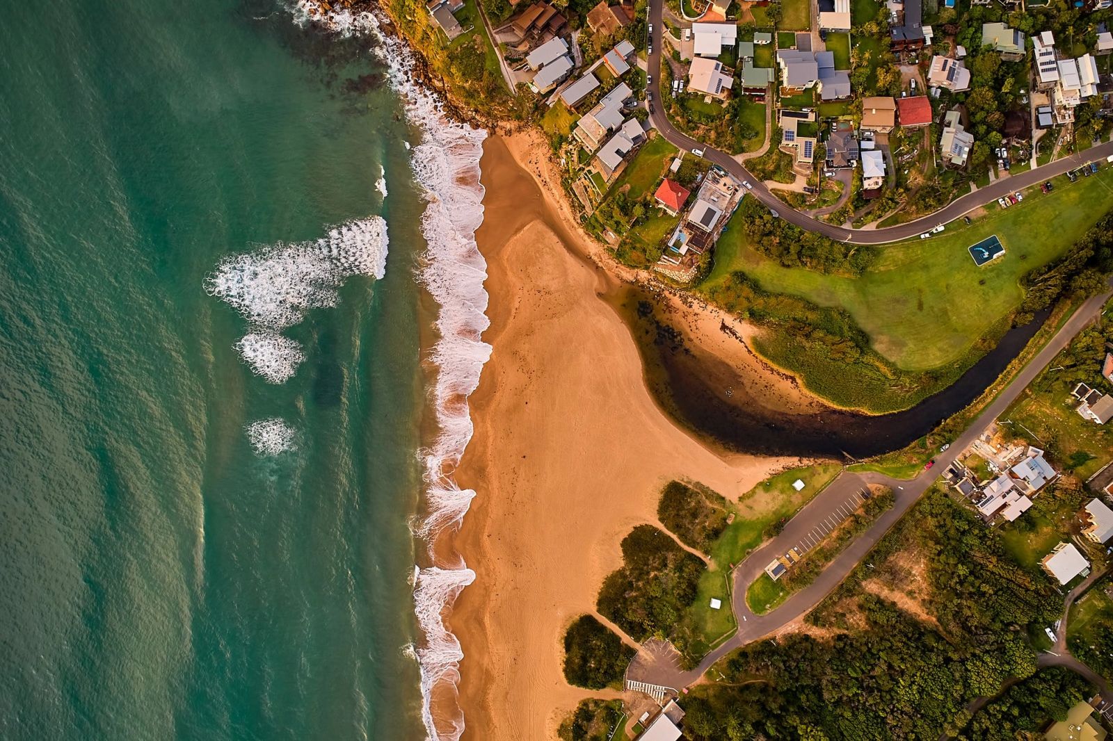 Stanwell Park Beach Aerial