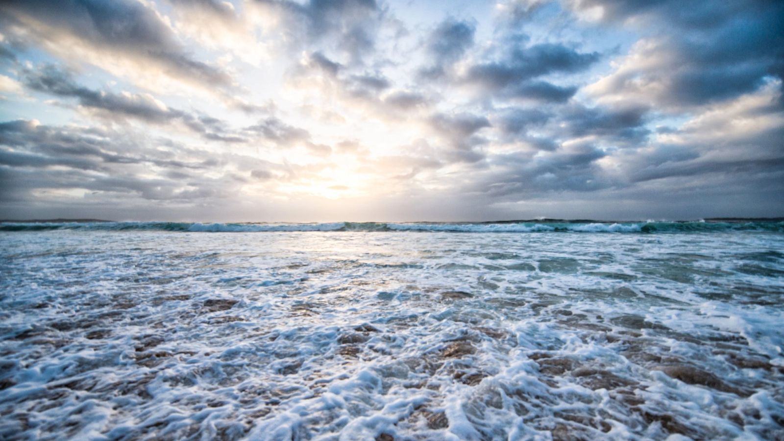 Dramatic Ocean Wave Clouds