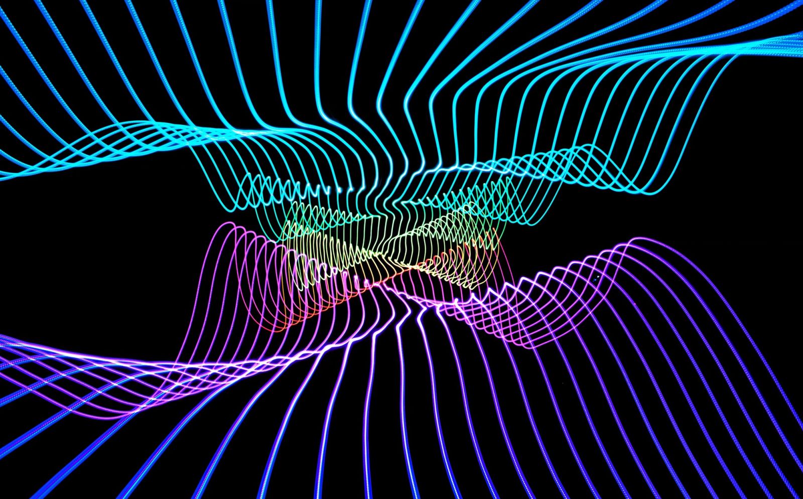 Lightpainting Spiral Vortex 01
