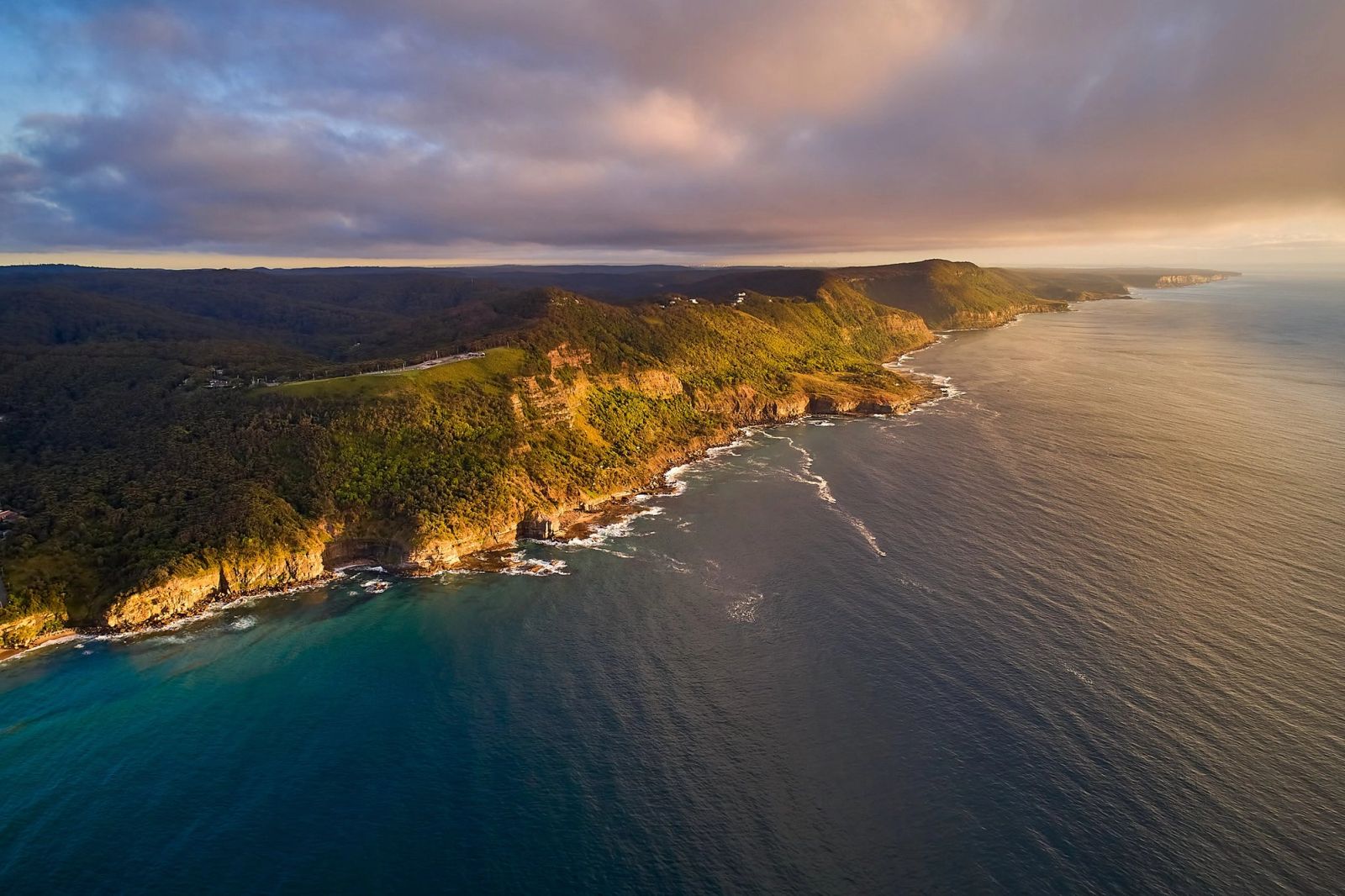 Stanwell God Rays Headland Aerial