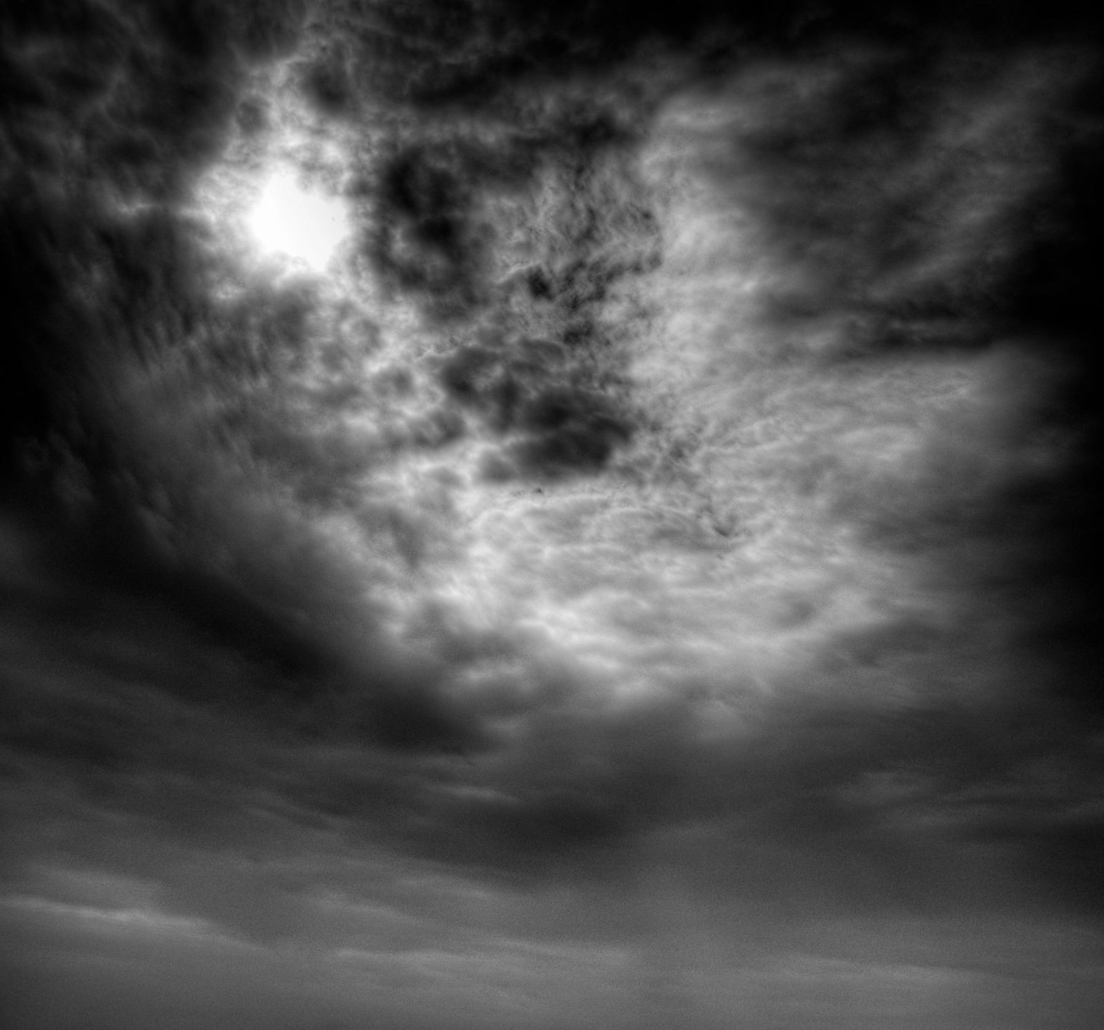 Moody Clouds B&W