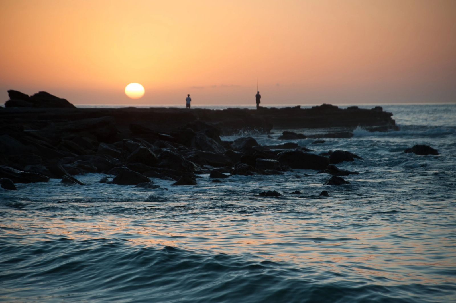 Garie Beach Sunburst Rocks