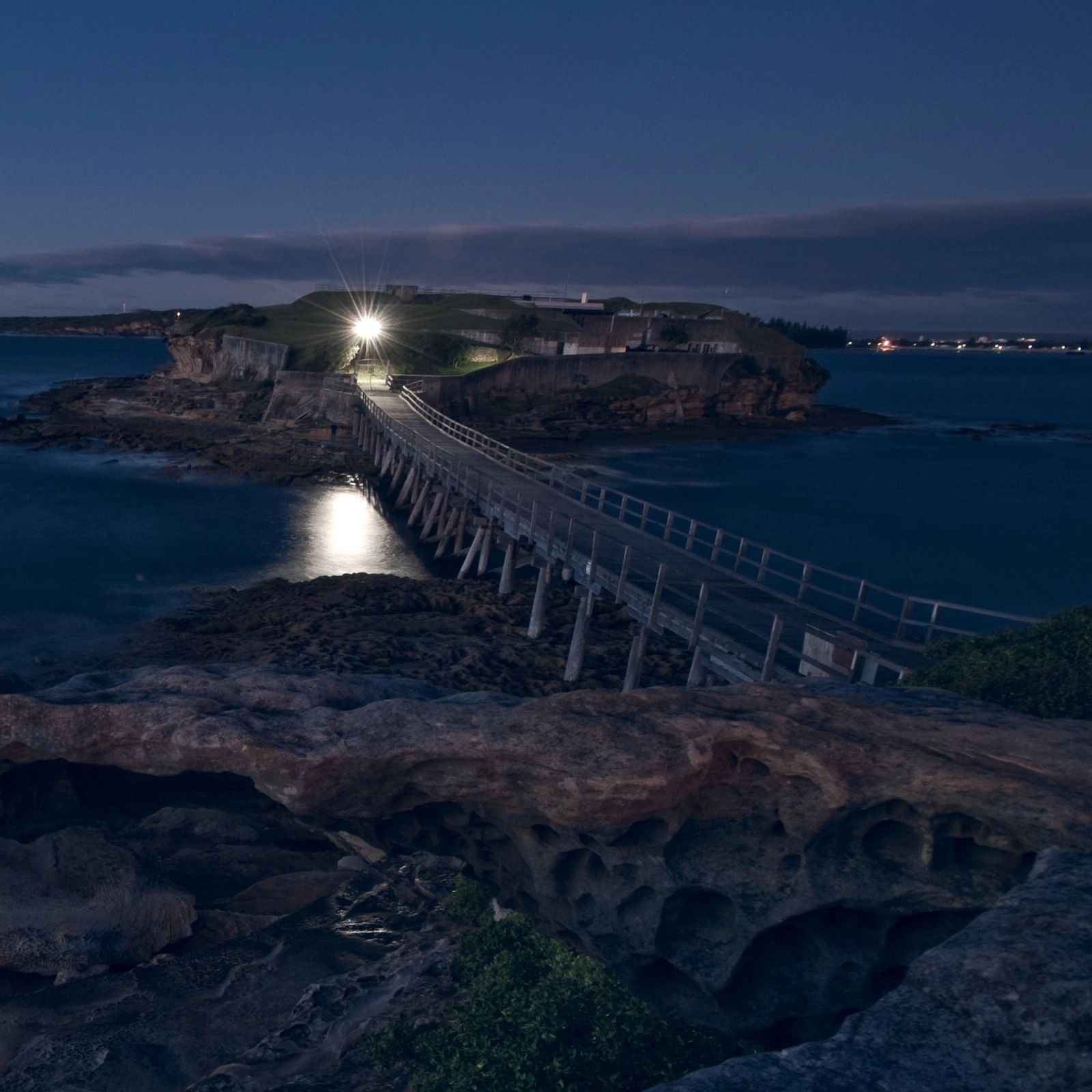 Bare Island La Perouse Dusk