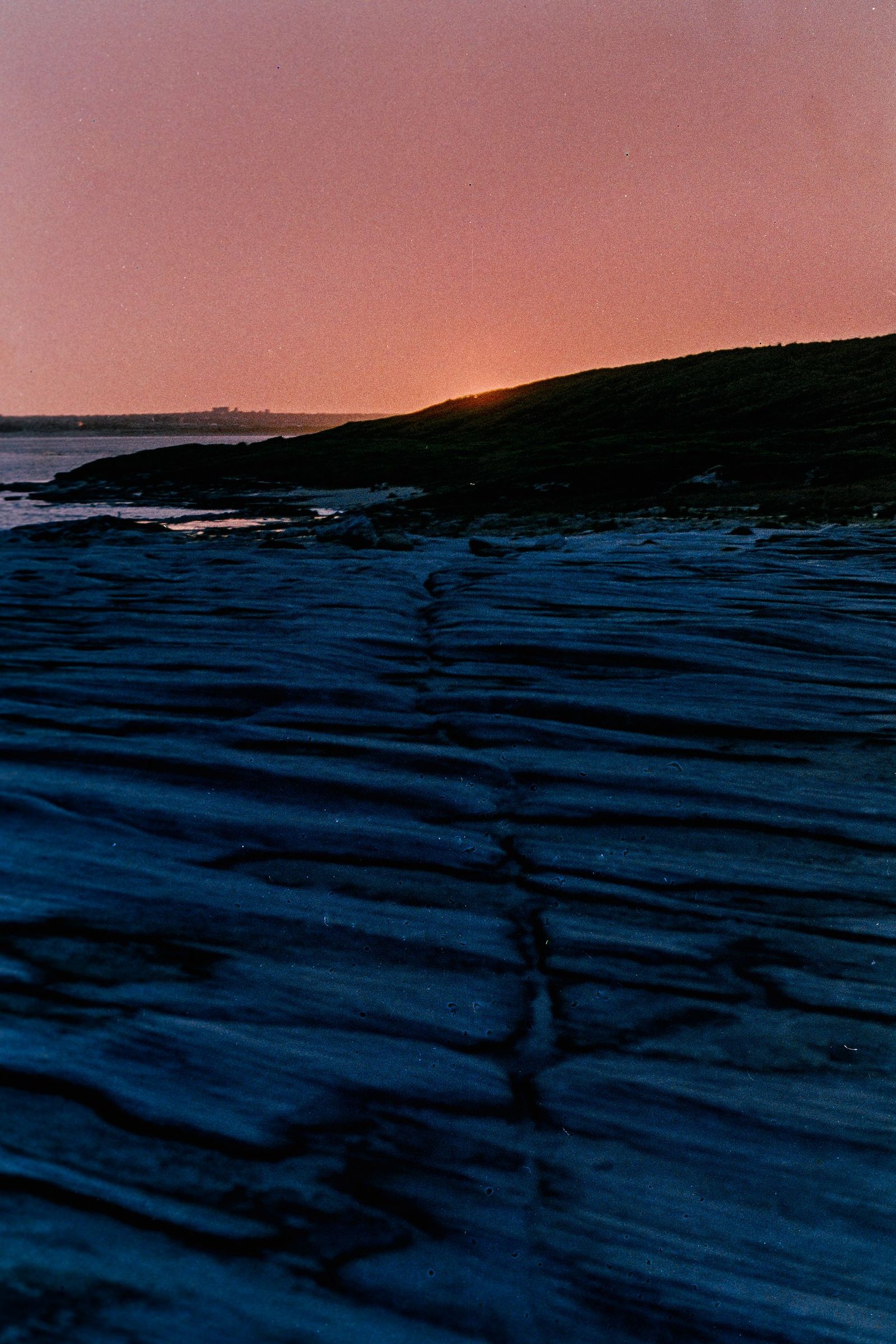 Film Beach Dawn Pink