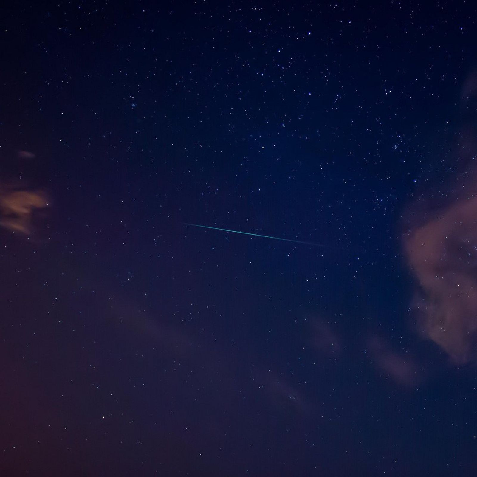 Shooting Star Night Sky
