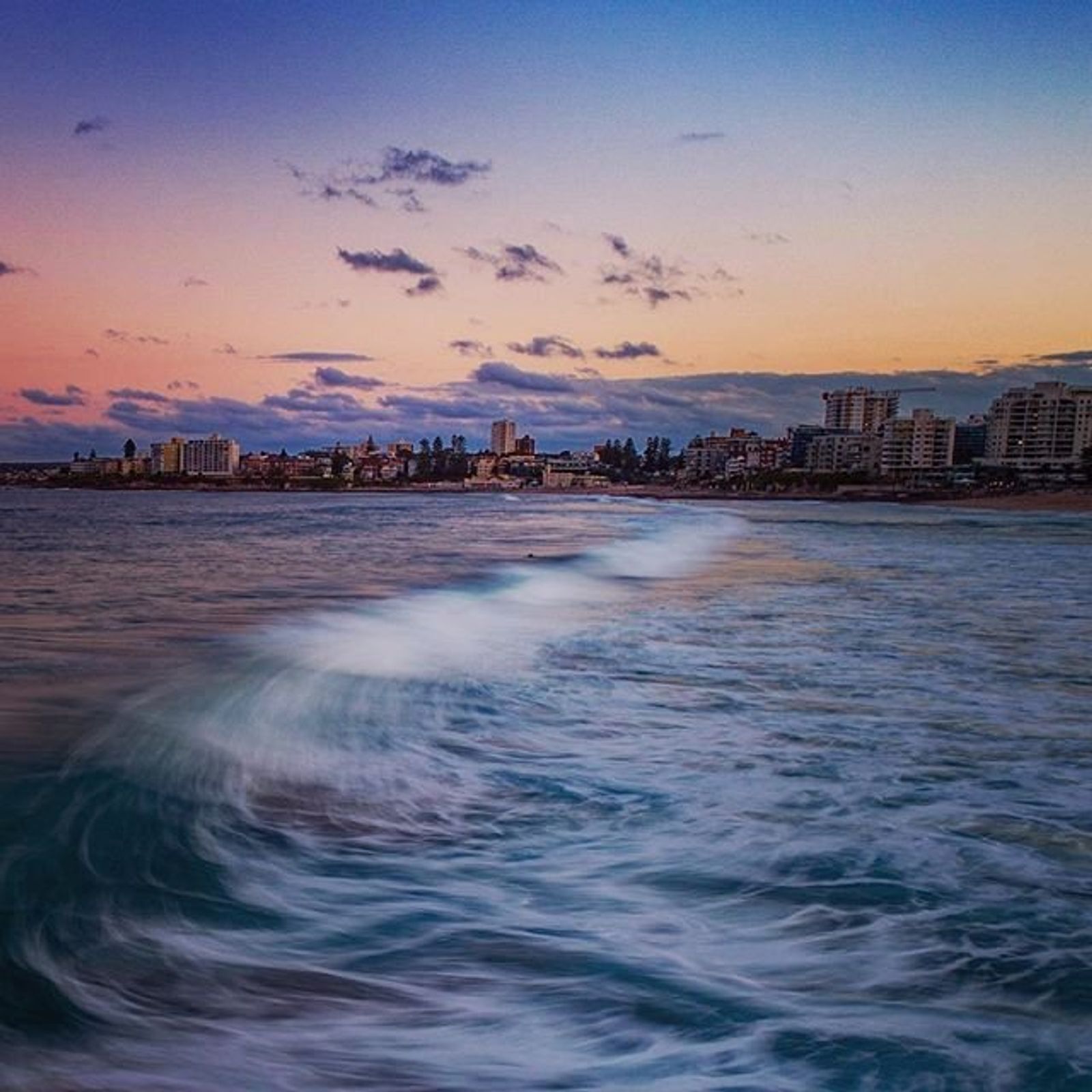 Cronulla Ocean Motion Aerial