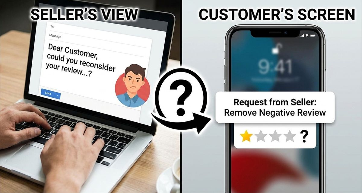 Can Sellers Ask a Customer to Remove a Negative Review?