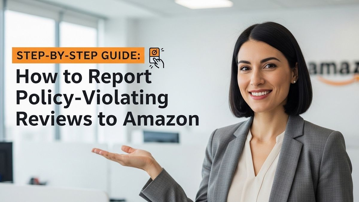 Reporting Policy-Violating Reviews to Amazon Seller Support