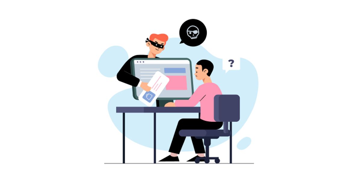 How to Avoid Scams and Build Your Profile Illustration.