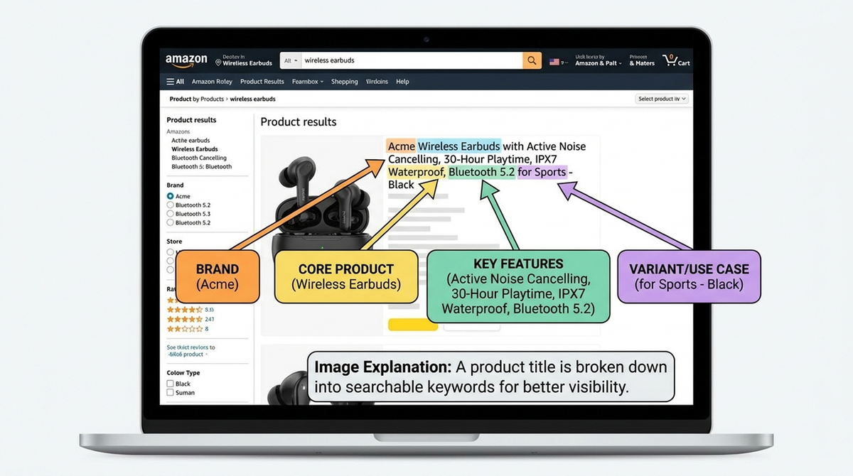 product search amazon