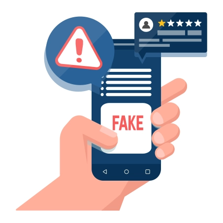 Amazon review flagged for violating guidelines