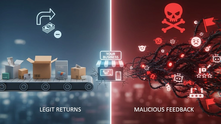 Legit Returns vs. Malicious Feedback